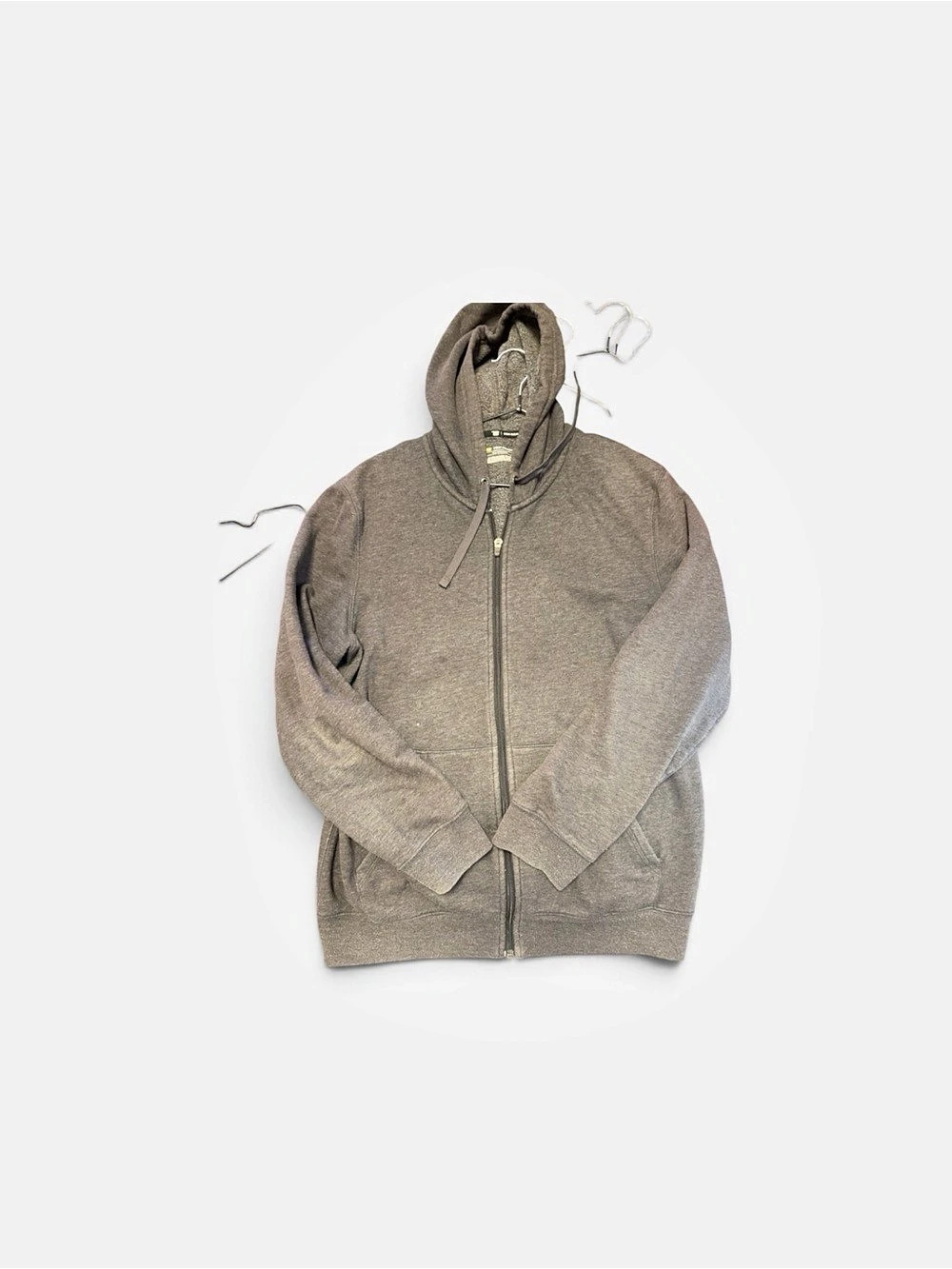 Tek Gear Ultrasoft Fleece Full-Zip Hoodie Gray